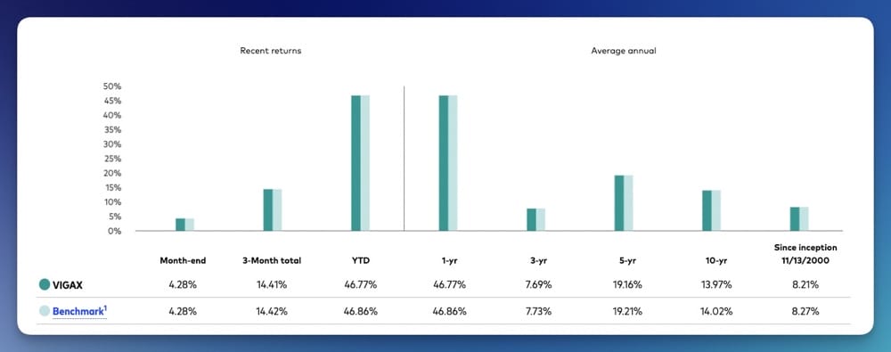 Vanguard grow index fund