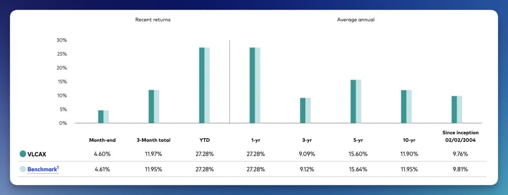 Vanguard large cap index