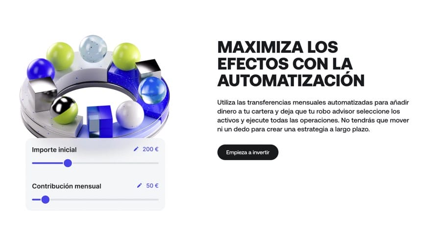 Gestion pasiva automatizada revolut