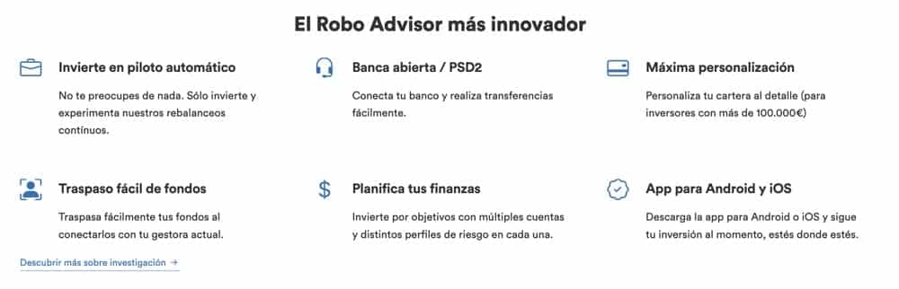 Características de InbestMe