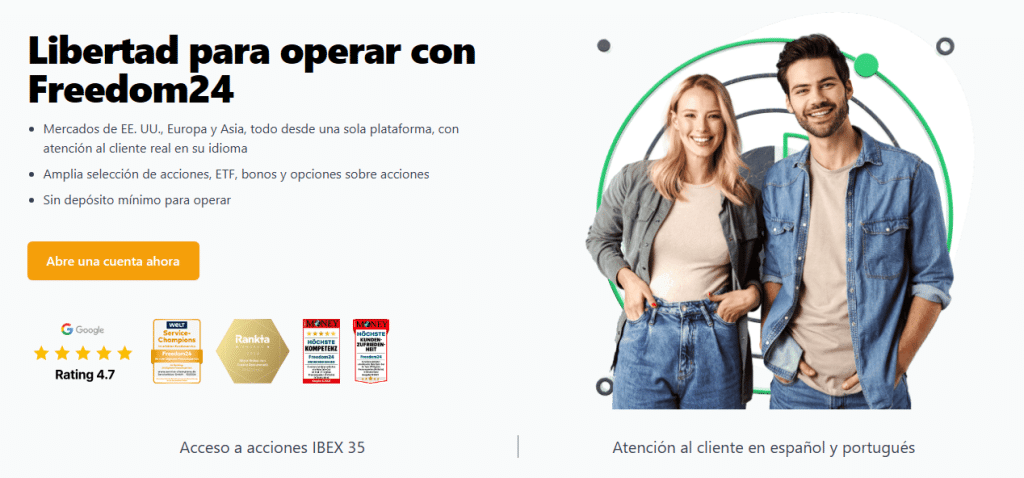 Invertir en ETFs con Freedom24