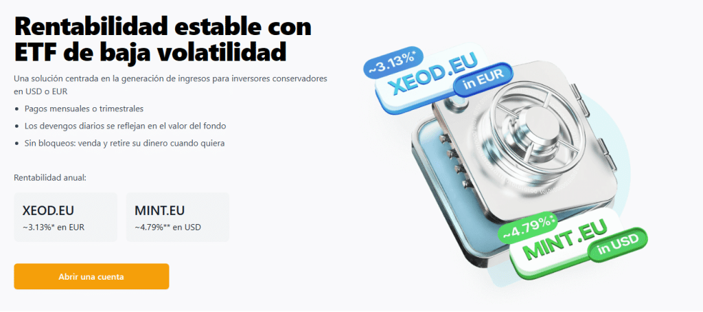 ETFs de baja volatilidad rentables